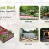 2 Rectangular Raised Beds