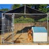 Covered Steel Bar Dog Run 3x3m Photo