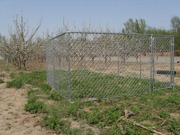 4 x 3M Dog Run – WITH ROOF COVER