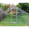 4x3m Galvanised Hen Run Photo