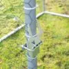 4x3m Galvanised Hen Run with a Free Cover