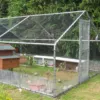 6x3m Galvanised Hen Run with a Free Cover