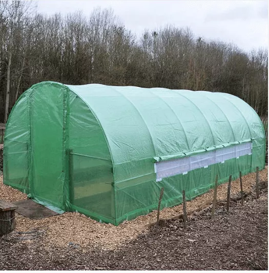 6x3x2m Polytunnel Pro Galvanised With Door