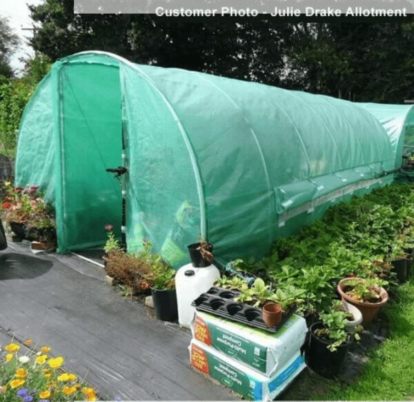 6x3x2m Polytunnel Pro Galvanised With Door