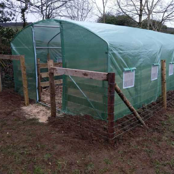 6×3.5×1.95m Super Pro Heavy Duty Polytunnel Photo