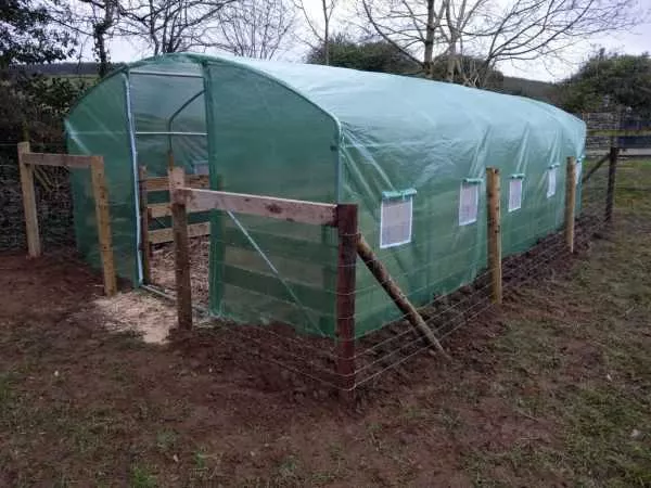 6x3.5x1.95m Super Pro Heavy Duty Polytunnel