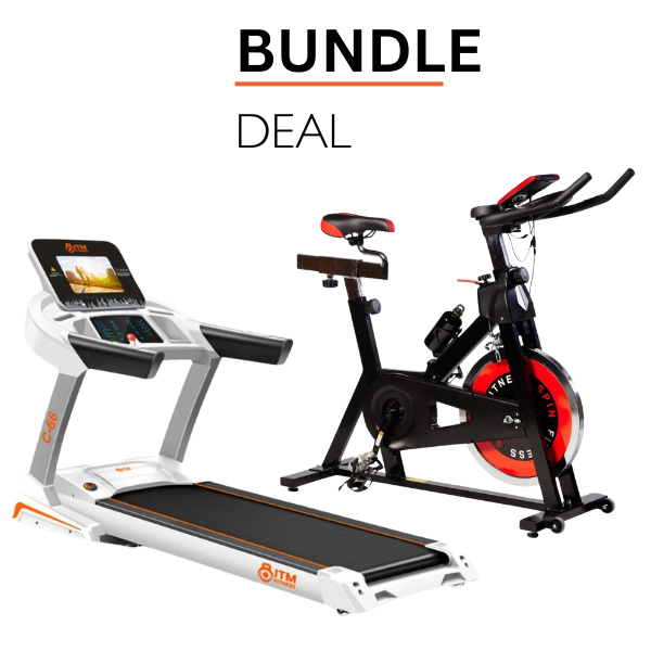 BUNDLE: C-66 Treadmill + S-5000 Exercise Bike – Save Over 10%