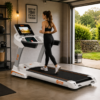 C-66 Commercial SMART Folding Treadmill - White