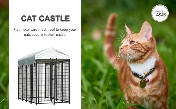 Cat Castle – 1.2x1.2mx1.8m