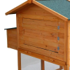 Chicken Cooplex Apartment Chicken Coop – 8-10 Birds - Natural Wood