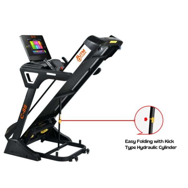 Commercial SMART Folding Treadmill with Incline C-88 Ultra