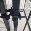 Covered Steel Bar Dog Run - 4x3x2.36m