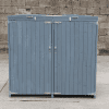 Deluxe-Wheelie-Bin-Storage-2-Bays-3-Colours