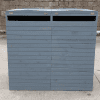 Deluxe-Wheelie-Bin-Storage-2-Bays-3-Colour