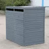 Deluxe-Wheelie-Bin-Storage-2-Bays-3-Colours