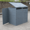 Deluxe-Wheelie-Bin-Storage-2-Bays-3-Colours