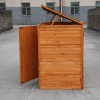 Deluxe Wheelie Bin Storage – 3 Bays