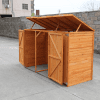 Deluxe Wheelie Bin Storage – 3 Bays