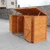 Deluxe Wheelie Bin Storage – 3 Bays