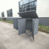 Deluxe Wheelie Bin Storage 3 Bay