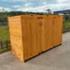 Deluxe Wheelie bin 3 bay