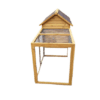 Egg-Zotic Chicken Coop With Wheels – 6-8 Birds – Natural Wood