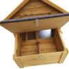 Egg-Zotic Chicken Coop With Wheels – 6-8 Birds – Natural Wood