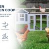 Ladies' Quarters Chicken Coop – 10-12 Birds - 2 Colours