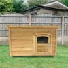 Medium Wooden Dog Kennel Photo