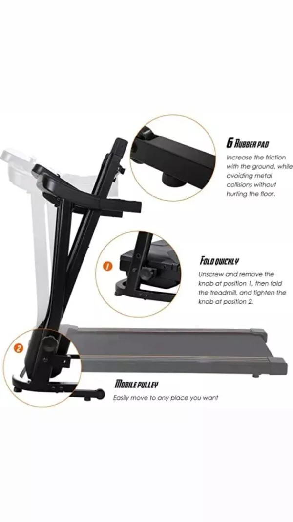 POWER TRACK 1000 Folding Treadmill