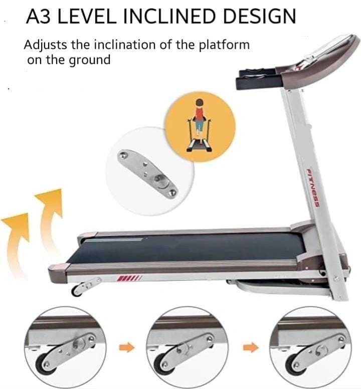 Buy POWER TRACK 4000 Folding Treadmill with Manual Incline