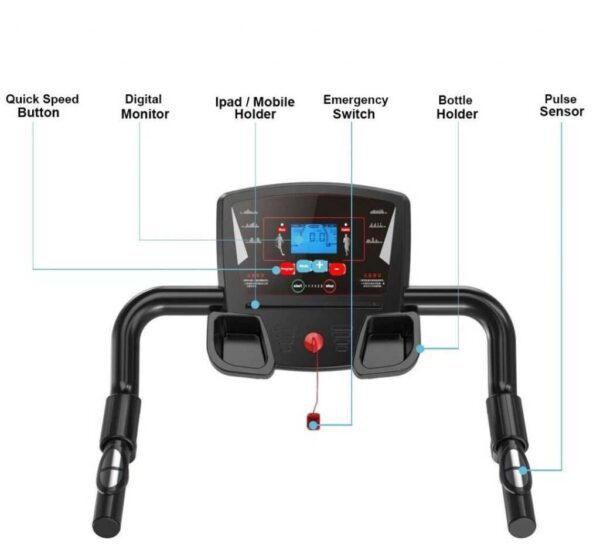 POWER TRACK 500 Folding Treadmill