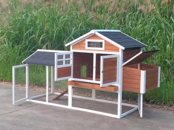 Poultry Palace Chicken Coop – 7-10 Birds – 4 Colours (11)