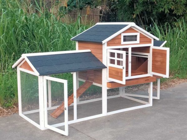 Poultry Palace Chicken Coop – 7-10 Birds – 4 Colours (11)