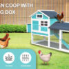 Poultry Palace Chicken Coop – 7-10 Birds – 4 Colours (11)