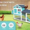 Poultry Palace Chicken Coop – 7-10 Birds – 4 Colours (11)