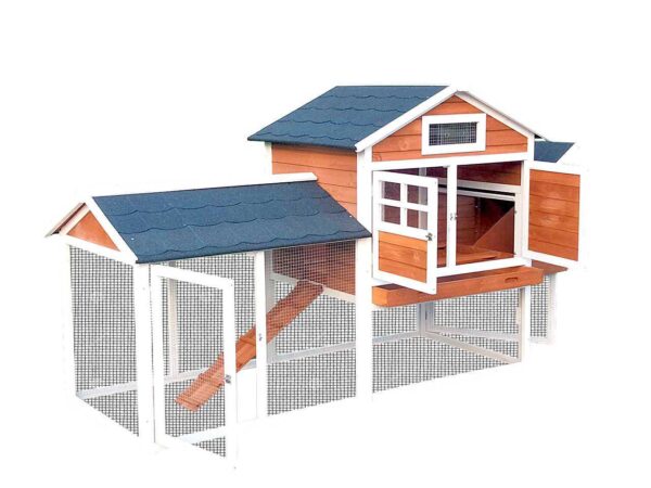 Poultry Palace Chicken Coop – 7-10 Birds – 4 Colours (11)