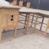 The Egg Plant Chicken Coop – 6-8 Birds – Natural Wood