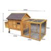 Egg-Zotic Chicken Coop With Wheels Photo