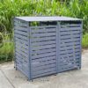 Wheelie Bin Storage 4 Bays Photo