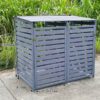 Wheelie Bin Storage 2 Bays Photo