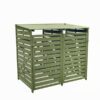 Wheelie Bin Storage 2 Bays Photo