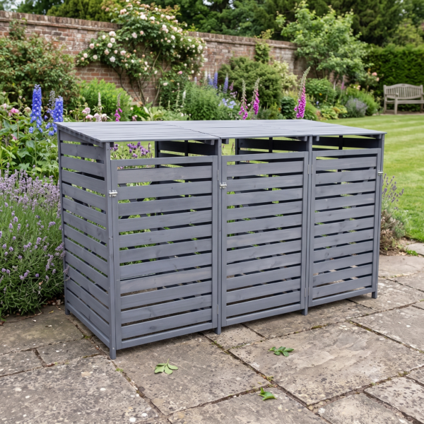 Wheelie bin storage