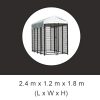 Cat Castle – 1.2x1.2mx1.8m