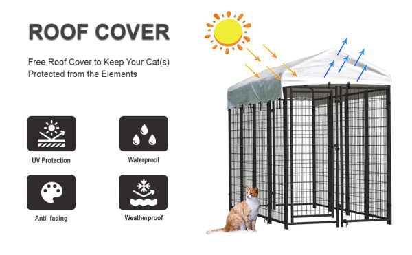 Cat Castle – 2.4x1.2x1.8m