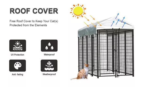 Cat Castle – 2.4x1.2x1.8m