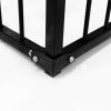 Covered Steel Bar Dog Run 3x3x2 Photo