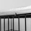 Covered Steel Bar Dog Run 4x3x2 Photo