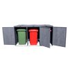 Deluxe Wheelie Bin Storage 3 Bays Photo