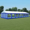 Garden Marquee PVC 6×16m Photo